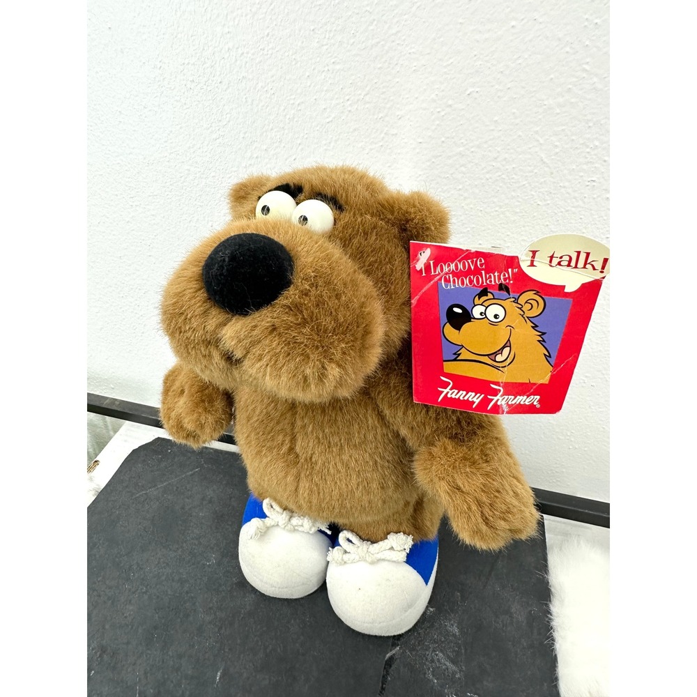 Vintage Sid Bear Fannie Farmer Chocolate 10" plush stuffed animal - Picture 9 of 9